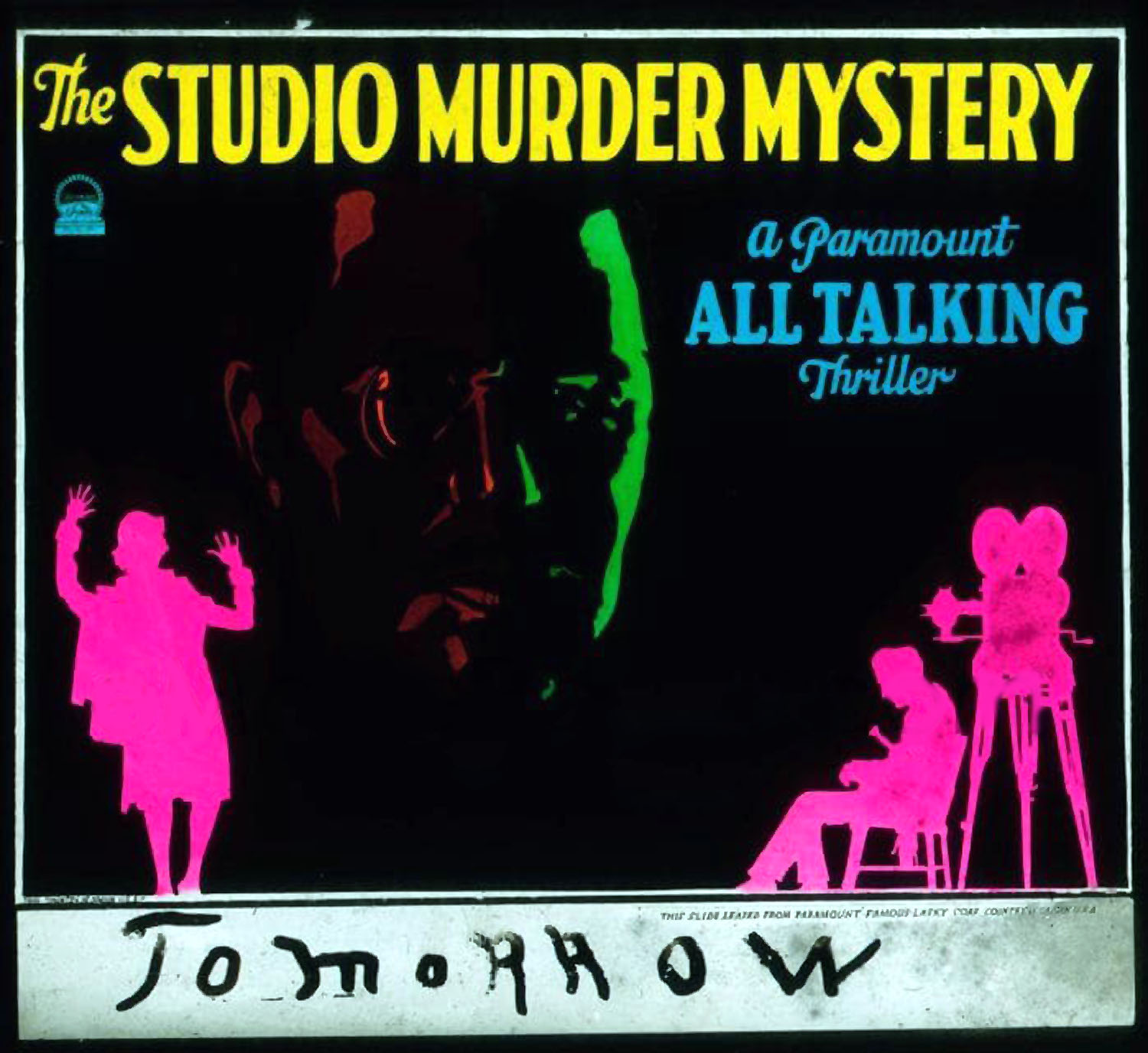 STUDIO MURDER MYSTERY, THE